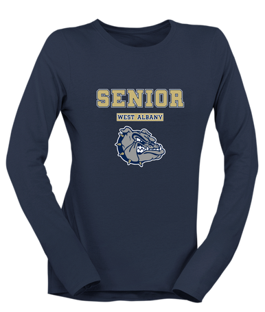 West Albany Bulldogs Senior #2 Women's LS T-Shirt