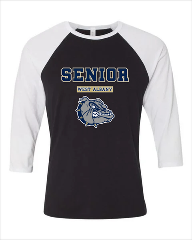 West Albany Bulldogs Senior #2 Men's Baseball T-Shirt