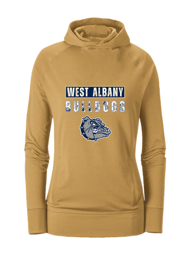 West Albany Bulldogs Mascot #9 Women's Hoodie