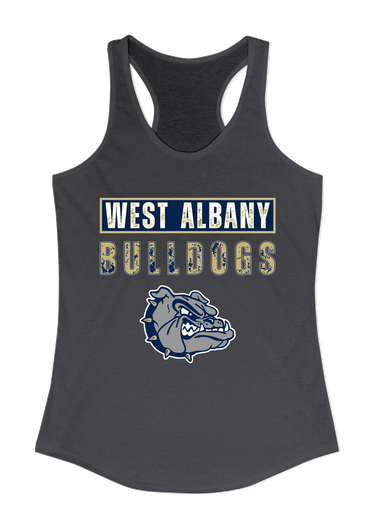 West Albany Bulldogs Mascot #9 Women's Tank Top
