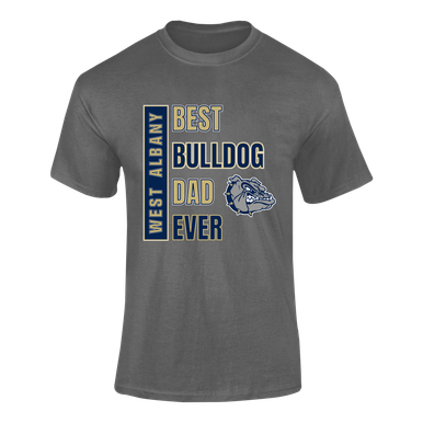 West Albany Bulldogs Best Bulldog Dad Men's Premium SS T-Shirt