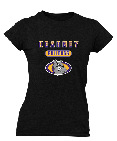 Kearney Bulldogs Mascot #3 Women's Premium SS T-Shirt