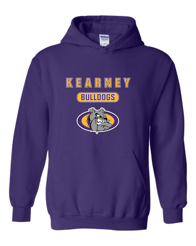 Kearney Bulldogs Mascot #3 Men's Hoodie
