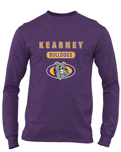 Kearney Bulldogs Mascot #3 Men's LS T-Shirt