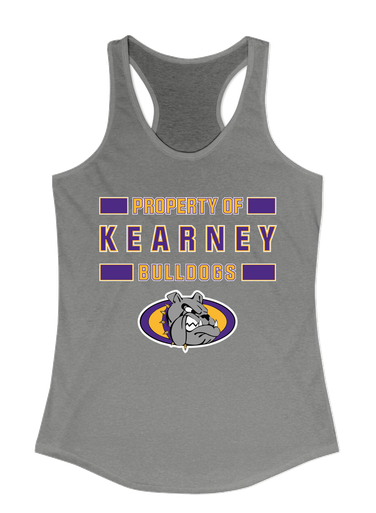 Kearney Bulldogs Property Of Women's Tank Top