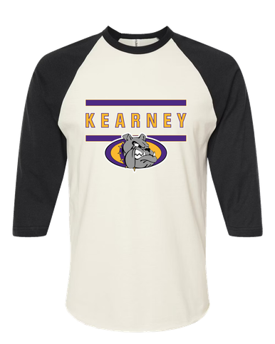 Kearney Bulldogs Mascot #4 Men's Baseball T-Shirt