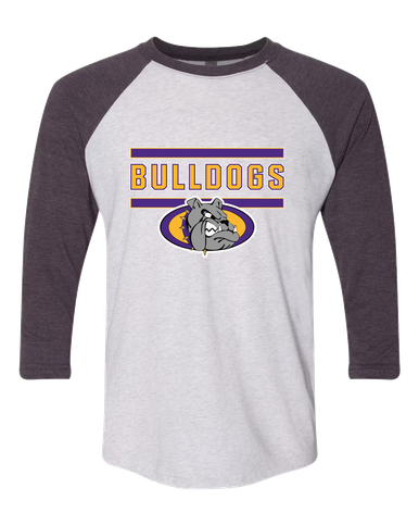 Kearney Bulldogs Mascot #5 Women's Baseball T-Shirt