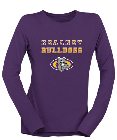Kearney Bulldogs Spirit Women's LS T-Shirt