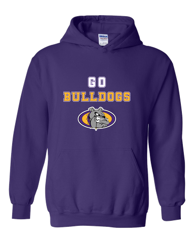 Kearney Bulldogs Go Team Men's Hoodie