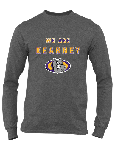 Kearney Bulldogs We Are Men's LS T-Shirt
