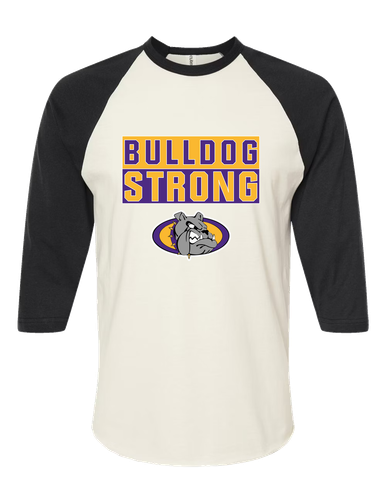 Kearney Bulldogs Strong #1 Women's Baseball T-Shirt