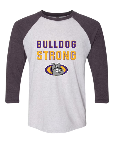 Kearney Bulldogs Strong #2 Women's Baseball T-Shirt