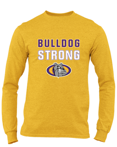Kearney Bulldogs Strong #2 Men's LS T-Shirt