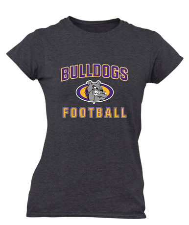 Kearney Bulldogs Football #1 Women's SS T-Shirt