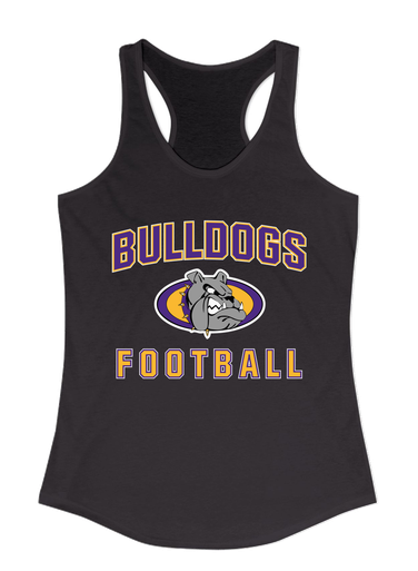 Kearney Bulldogs Football #1 Women's Tank Top