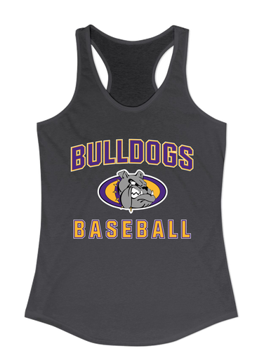 Kearney Bulldogs Baseball #1 Women's Tank Top