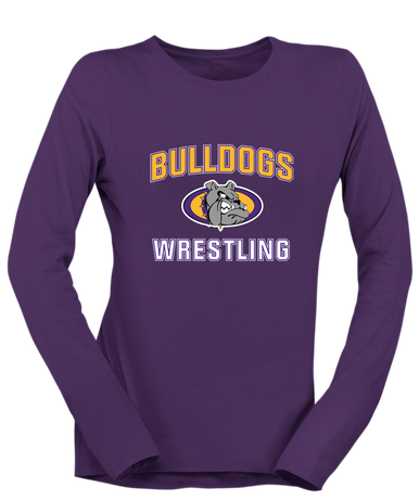 Kearney Bulldogs Wrestling Women's LS T-Shirt