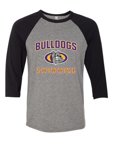Kearney Bulldogs Swimming Women's Baseball T-Shirt