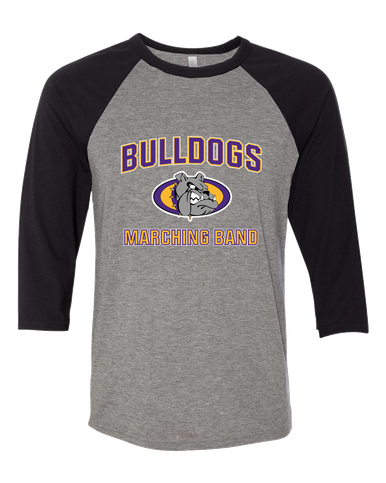 Kearney Bulldogs Marching Band Men's Baseball T-Shirt