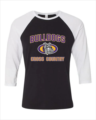 Kearney Bulldogs Cross Country Men's Baseball T-Shirt