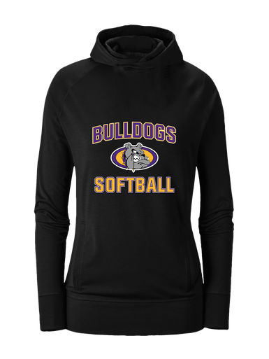 Kearney Bulldogs Softball #1 Women's Hoodie