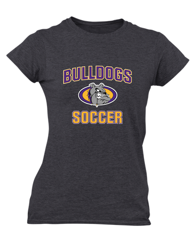 Kearney Bulldogs Soccer #1 Women's Premium SS T-Shirt