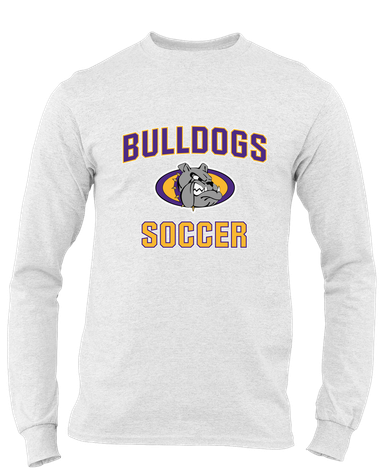 Kearney Bulldogs Soccer #1 Men's LS T-Shirt