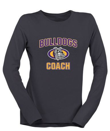 Kearney Bulldogs Coach Women's LS T-Shirt