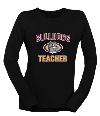 Kearney Bulldogs Teacher Women's Premium LS T-Shirt