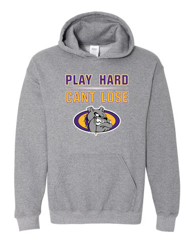 Kearney Bulldogs Play Hard, Can't Lose Men's Hoodie