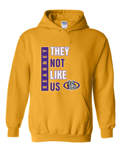 Kearney Bulldogs They Not Like Us #1 Men's Hoodie