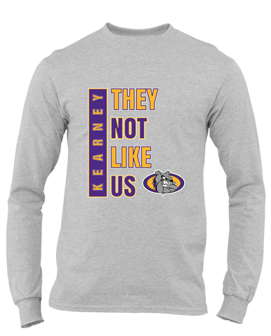 Kearney Bulldogs They Not Like Us #1 Men's Premium LS T-Shirt