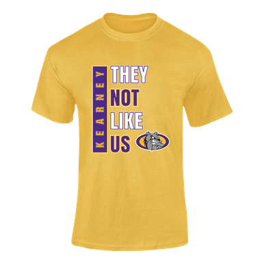 Kearney Bulldogs They Not Like Us #1 Men's SS T-Shirt