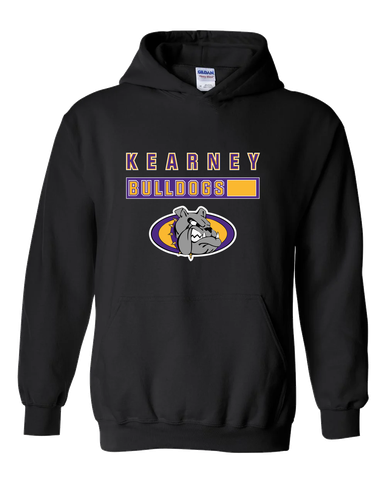 Kearney Bulldogs Mascot #7 Men's Hoodie