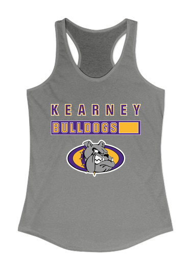 Kearney Bulldogs Mascot #7 Women's Tank Top