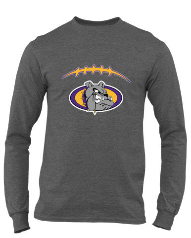 Kearney Bulldogs Football #2 Men's Premium LS T-Shirt