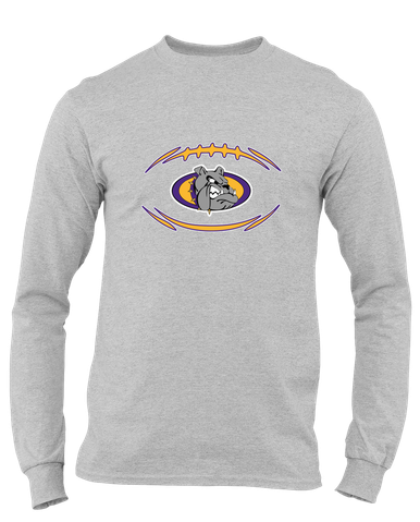 Kearney Bulldogs Football #3 Men's Premium LS T-Shirt