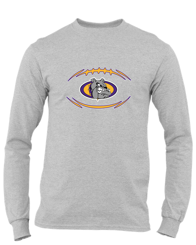 Kearney Bulldogs Football #3 Men's LS T-Shirt