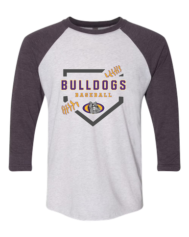 Kearney Bulldogs Baseball #2 Women's Baseball T-Shirt