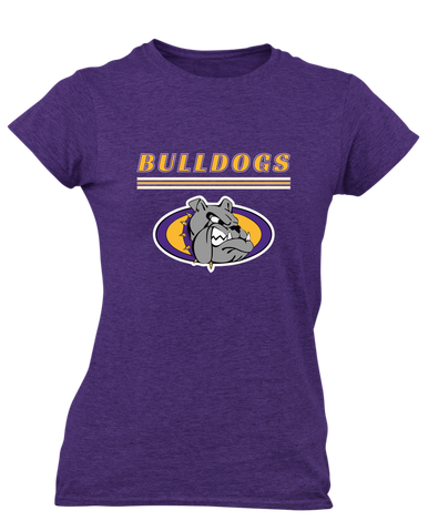 Kearney Bulldogs Mascot #8 Women's SS T-Shirt