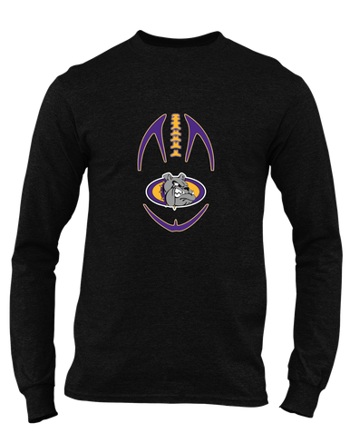 Kearney Bulldogs Football #4 Men's Premium LS T-Shirt
