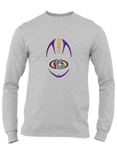 Kearney Bulldogs Football #4 Men's LS T-Shirt