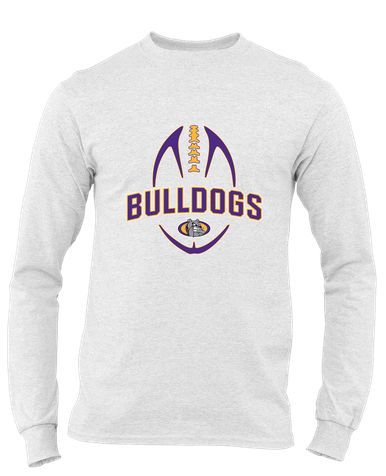 Kearney Bulldogs Football #5 Men's LS T-Shirt