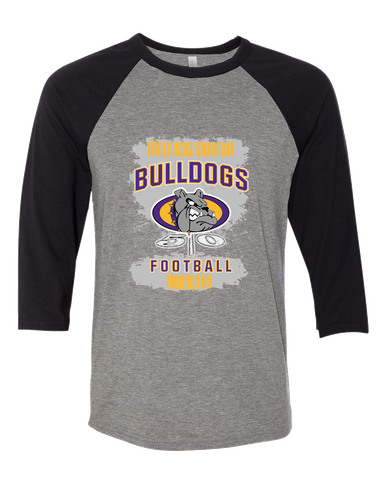 Kearney Bulldogs Football #6 Men's Baseball T-Shirt