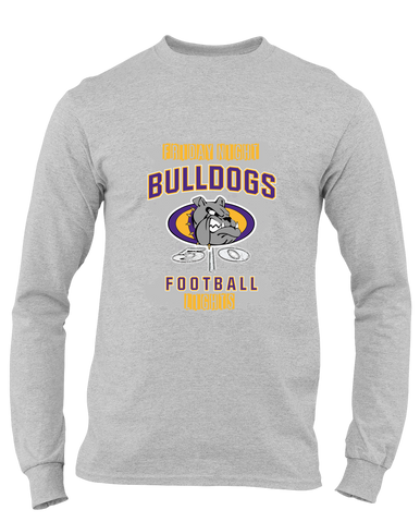 Kearney Bulldogs Football #6 Men's Premium LS T-Shirt