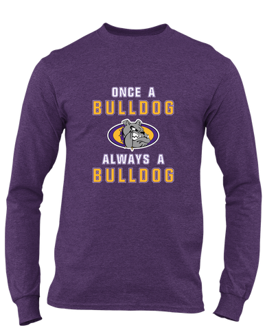 Kearney Bulldogs Once A Men's LS T-Shirt
