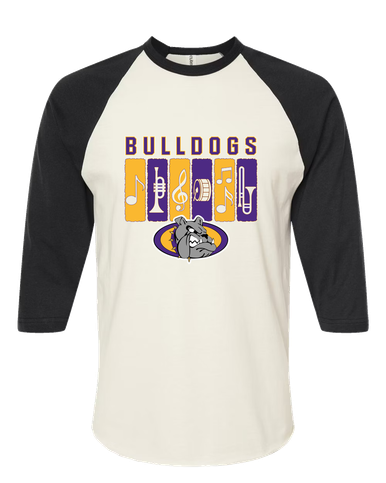 Kearney Bulldogs Band # 2 Men's Baseball T-Shirt