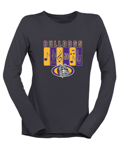 Kearney Bulldogs Band # 2 Women's LS T-Shirt