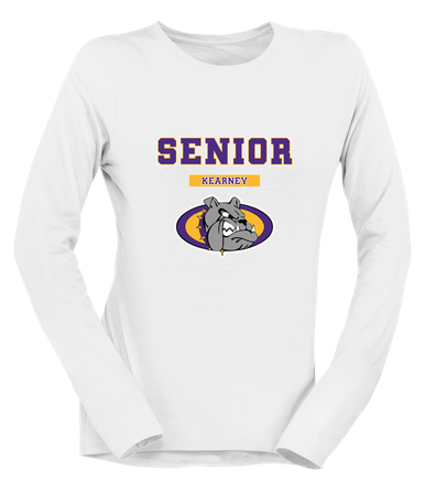 Kearney Bulldogs Senior #2 Women's LS T-Shirt