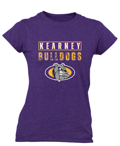 Kearney Bulldogs Mascot #9 Women's SS T-Shirt